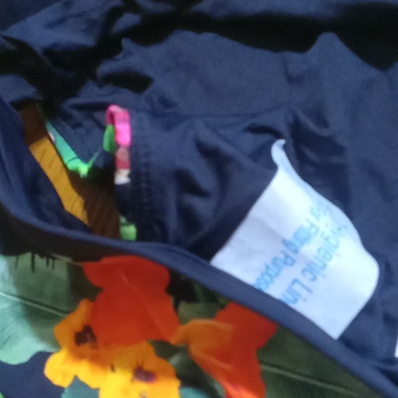 Andie Bikini SMALL Bottom Summer Vacation FLORAL FLOWERS NEW BANDED CHEEKY - Picture 5 of 5